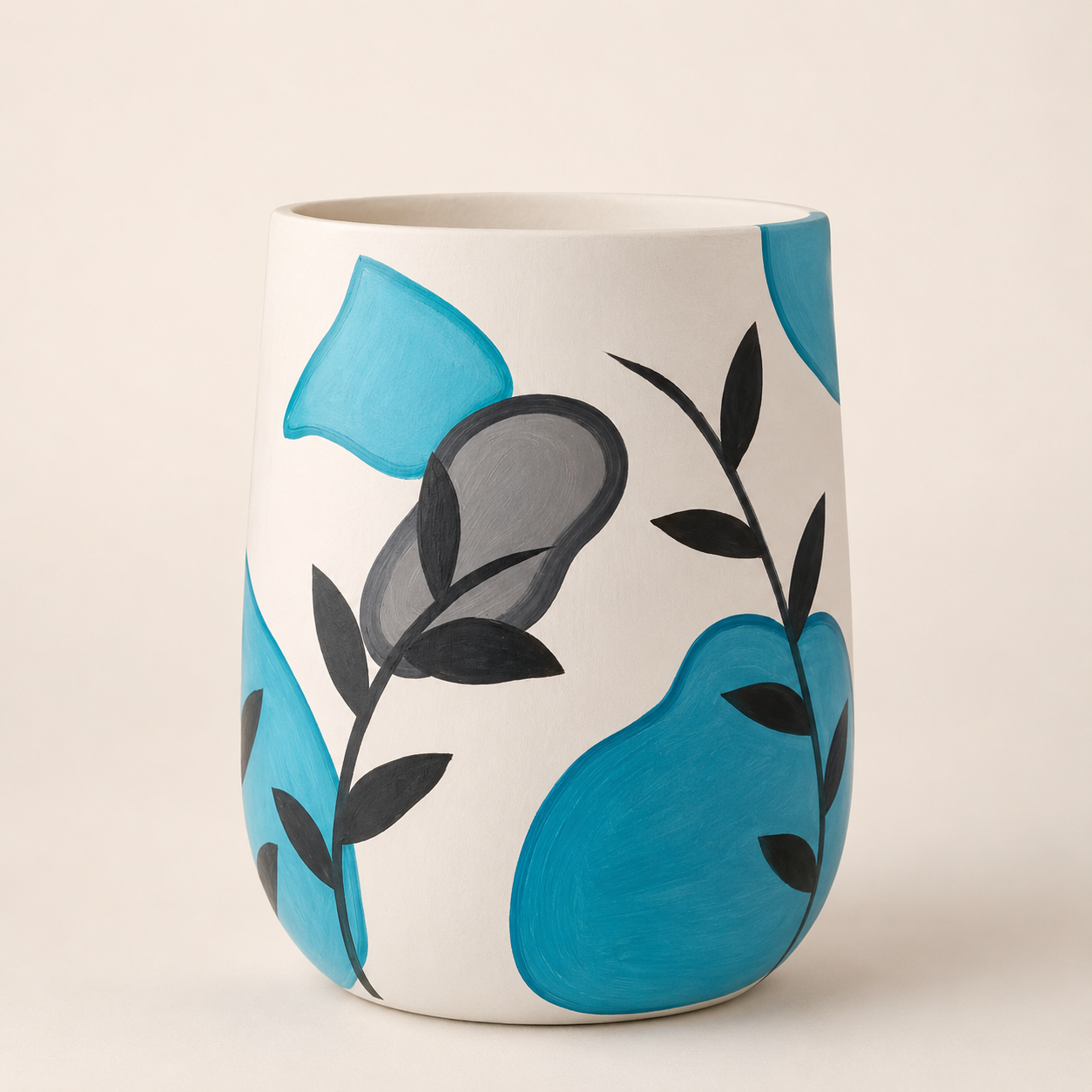 aqua botanical art planter aqua botanical art planter