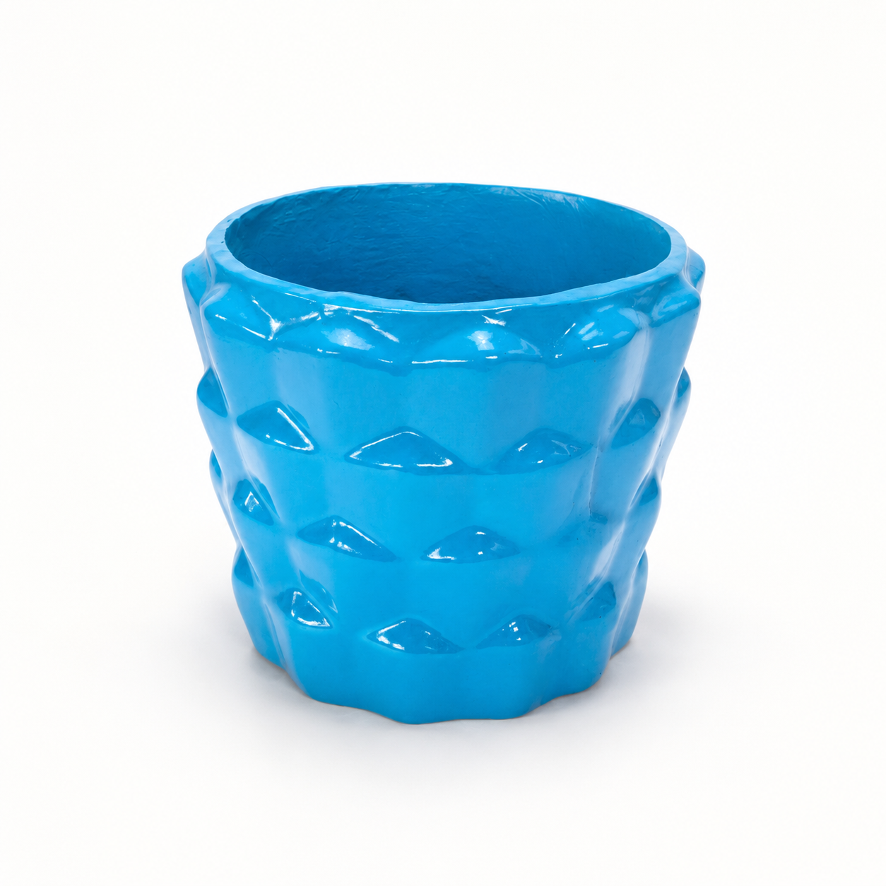 azure leaf relief planter azure leaf relief planter
