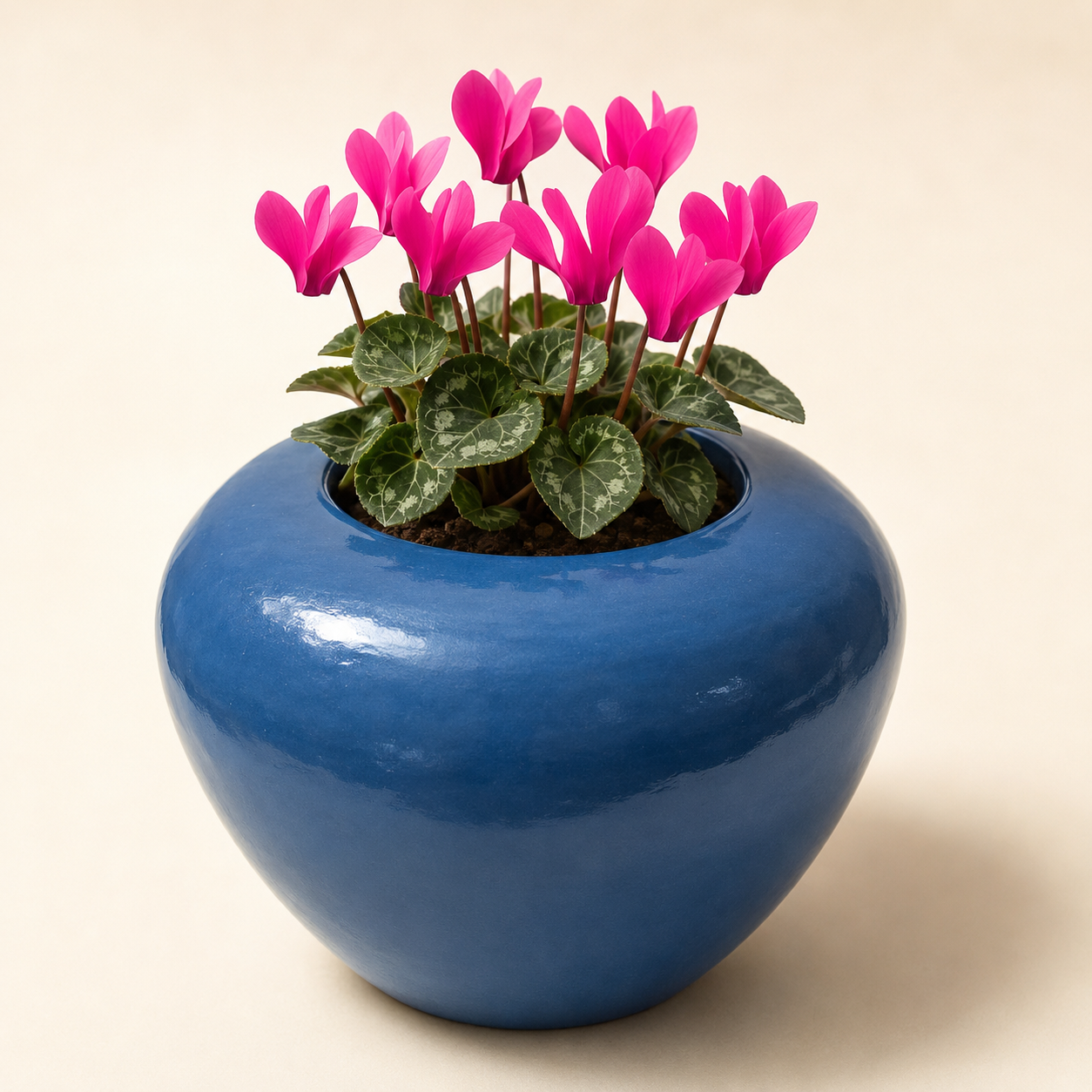 azure orb planter 3 azure orb planter 3