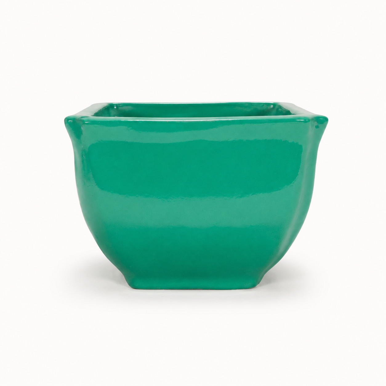 emerald curve square planter emerald curve square planter