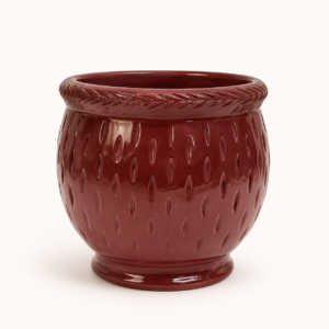 heritage etched frp planter