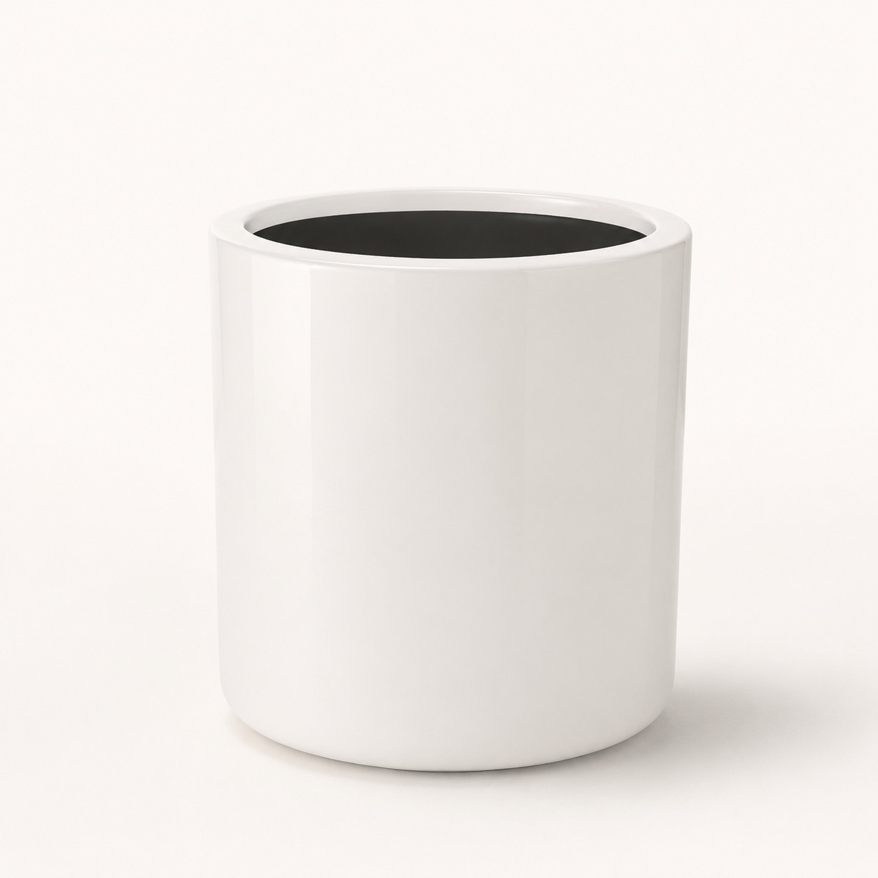 ivory cylinder frp planter ivory cylinder frp planter