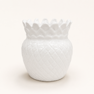 ivory pineapple crown planter 2