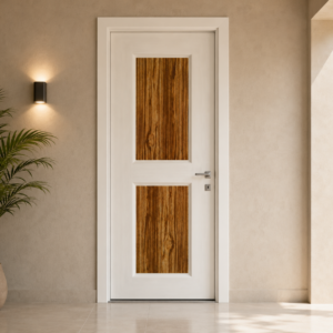 ivory twin woodgrain panel apc door
