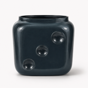 midnight bubble frp planter
