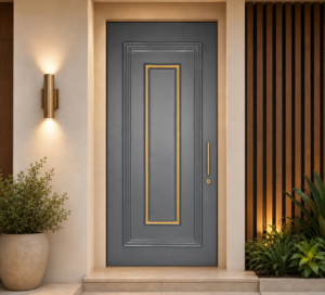 regal line grey & gold apc door