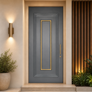 regal line grey & gold apc door