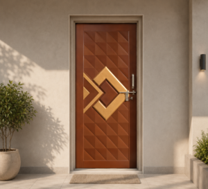 royal interlock gold mahogany apc door