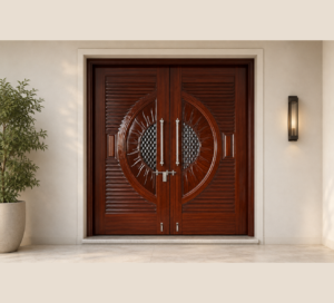 royal vortex double mahogany apc door