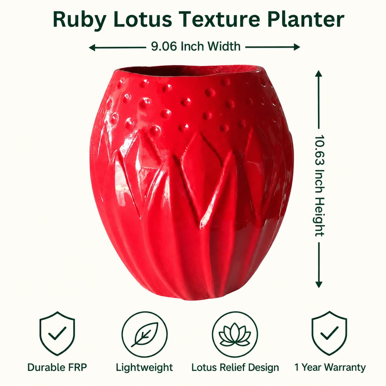 ruby lotus texture planter 04 ruby lotus texture planter 04
