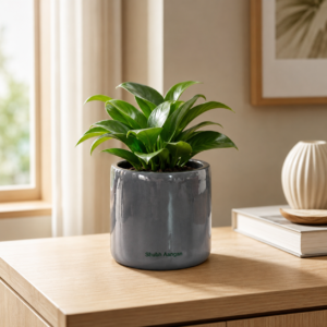 slate curve frp planter 4
