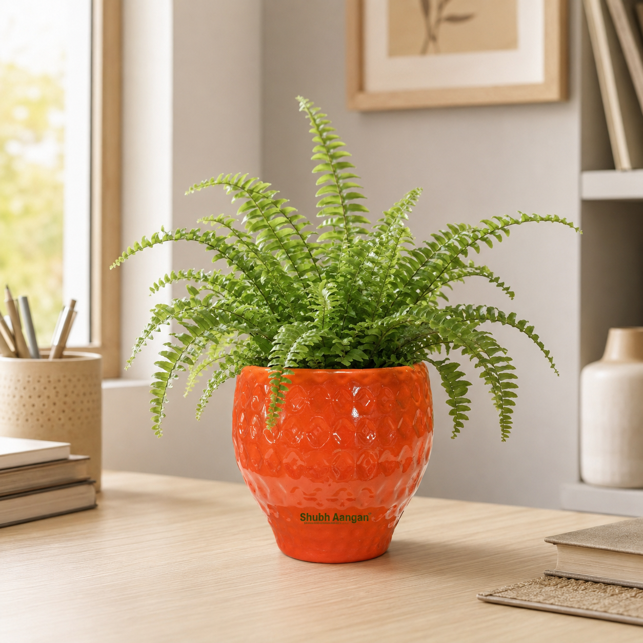 tangerine floral embossed frp planter 4 tangerine floral embossed frp planter 4