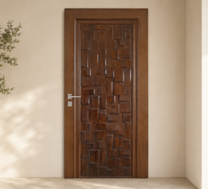 walnut mosaic blocks apc door 3