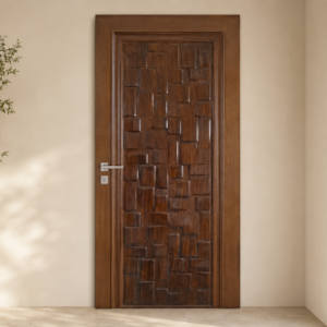 walnut mosaic blocks apc door 3