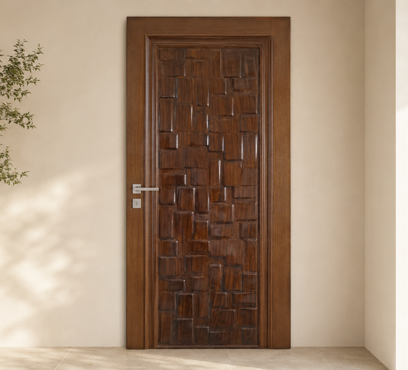 walnut mosaic blocks apc door 3 walnut mosaic blocks apc door 3