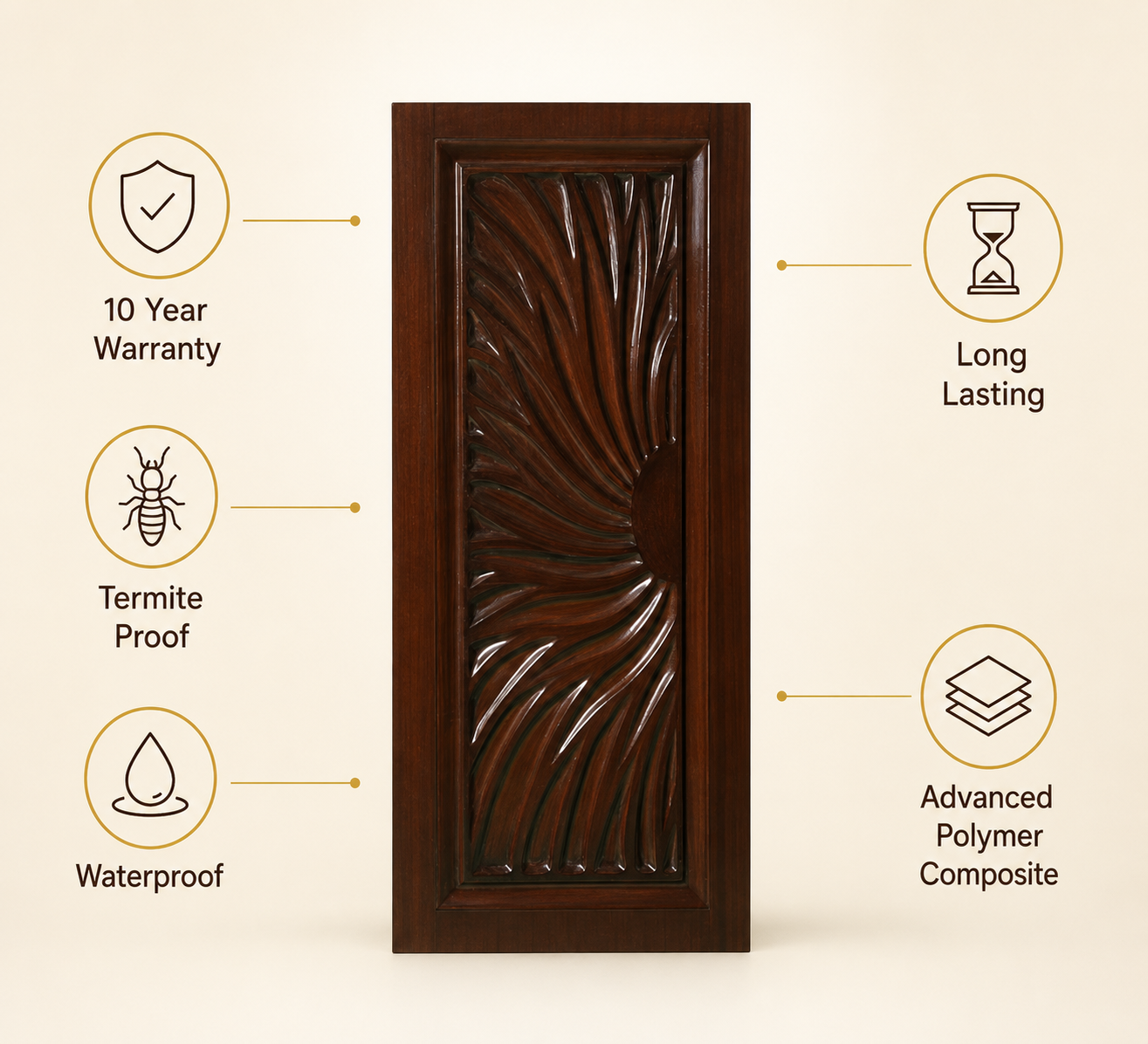 walnut vortex wave apc door 3 walnut vortex wave apc door 3