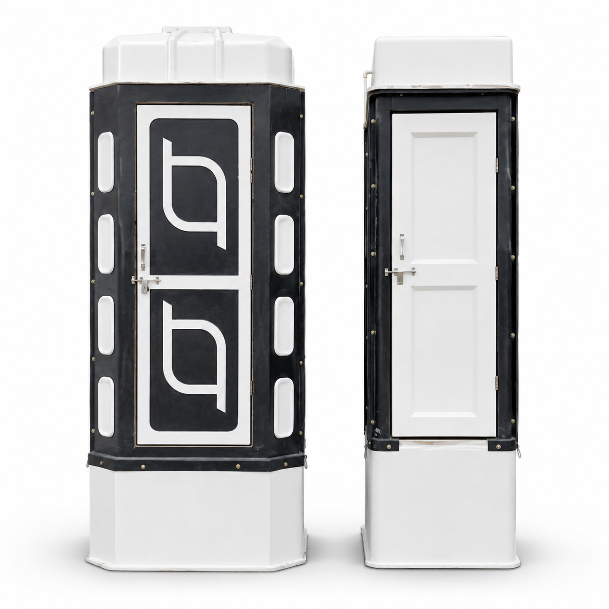 classic black & white frp toilet cabins classic black & white frp toilet cabins