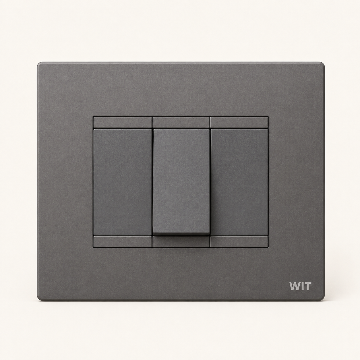 graphite raised line trio modular switch graphite raised line trio modular switch