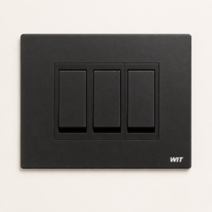 ivory chrome crest trio modular switch
