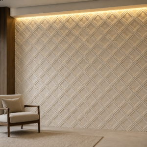 ivory diamond lattice mosaic