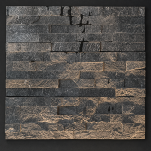 carbon grey splitface ledger