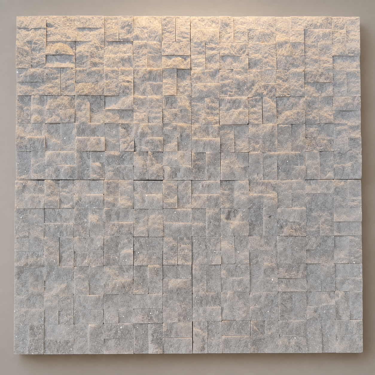 silver frost splitface mosaic silver frost splitface mosaic