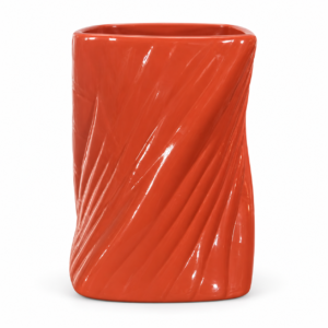 Home coral spiral column planter 01 single